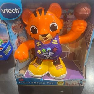 Captain Tiger - Orange and Purple Learning Toy